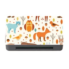 Woodland Friends Pattern Memory Card Reader With Cf by Bigfootshirtshop