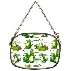 Crocodiles In The Pond Chain Purses (one Side)  by Bigfootshirtshop