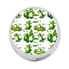 Crocodiles In The Pond 4-port Usb Hub (two Sides)  by Bigfootshirtshop