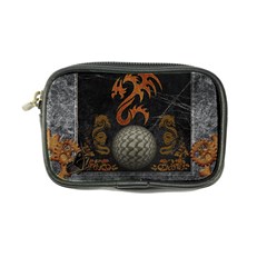 Awesome Tribal Dragon Made Of Metal Coin Purse by FantasyWorld7