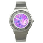 Delicate Stainless Steel Watch Front