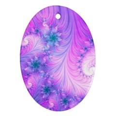 Delicate Oval Ornament (two Sides)