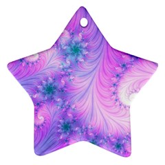 Delicate Star Ornament (two Sides) by Delasel