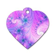 Delicate Dog Tag Heart (one Side) by Delasel