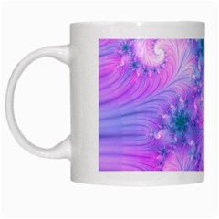 Delicate White Mugs