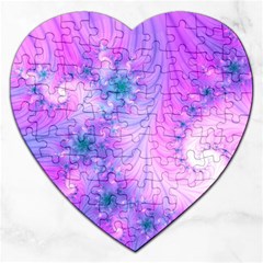 Delicate Jigsaw Puzzle (heart) by Delasel