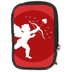 Cupid Bow Love Valentine Angel Compact Camera Cases by Celenk