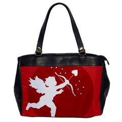 Cupid Bow Love Valentine Angel Office Handbags by Celenk