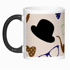 Moustache Hat Bowler Bowler Hat Morph Mugs by Celenk