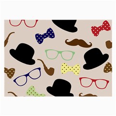 Moustache Hat Bowler Bowler Hat Large Glasses Cloth by Celenk