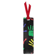 Handprints Hand Print Colourful Small Book Marks by Celenk