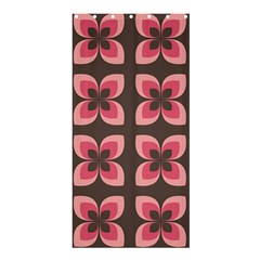 Floral Retro Abstract Flowers Shower Curtain 36  X 72  (stall)  by Celenk