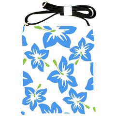 Hibiscus Wallpaper Flowers Floral Shoulder Sling Bags by Celenk