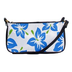 Hibiscus Wallpaper Flowers Floral Shoulder Clutch Bags by Celenk