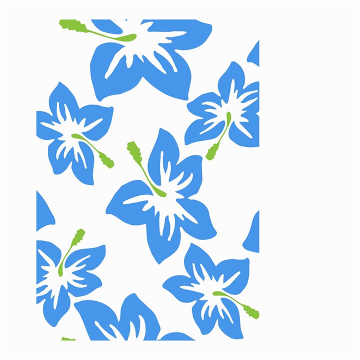 Hibiscus Wallpaper Flowers Floral Small Garden Flag (Two Sides)