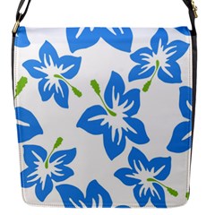 Hibiscus Wallpaper Flowers Floral Flap Messenger Bag (s) by Celenk