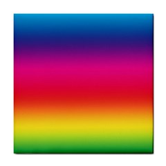 Spectrum Background Rainbow Color Tile Coasters by Celenk