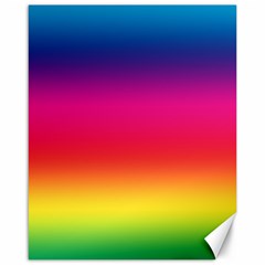 Spectrum Background Rainbow Color Canvas 16  X 20   by Celenk