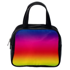 Spectrum Background Rainbow Color Classic Handbags (one Side) by Celenk