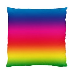 Spectrum Background Rainbow Color Standard Cushion Case (one Side) by Celenk