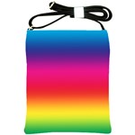 Spectrum Background Rainbow Color Shoulder Sling Bags Front