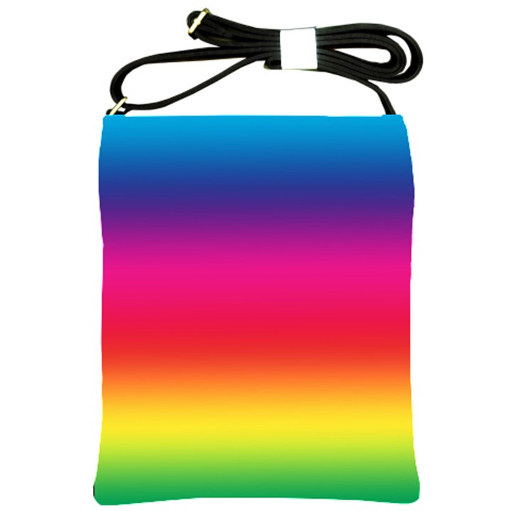 Spectrum Background Rainbow Color Shoulder Sling Bags