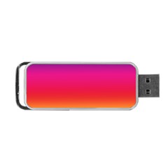 Spectrum Background Rainbow Color Portable Usb Flash (two Sides) by Celenk