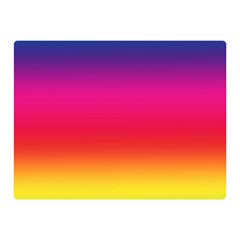 Spectrum Background Rainbow Color Double Sided Flano Blanket (mini)  by Celenk