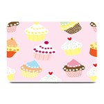 Cupcakes Wallpaper Paper Background Plate Mats 18 x12  Plate Mat