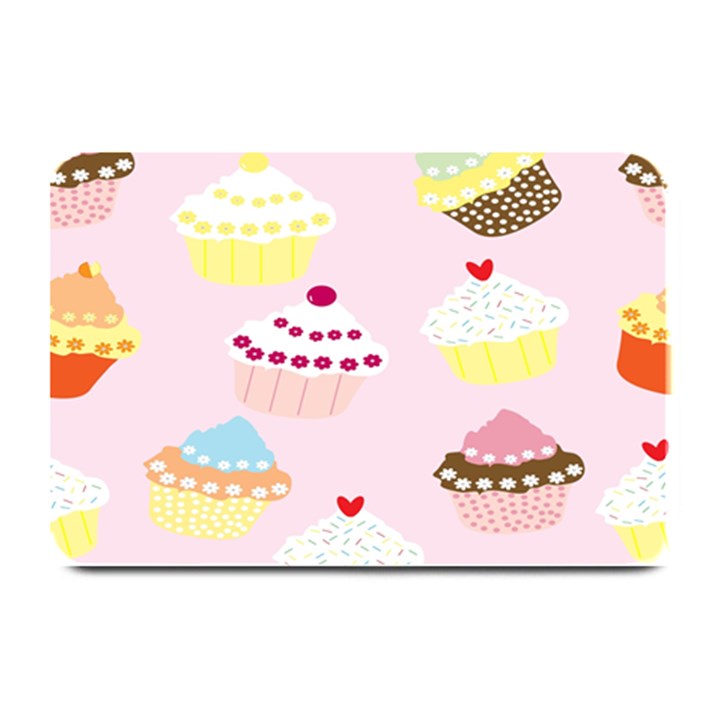 Cupcakes Wallpaper Paper Background Plate Mats