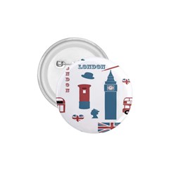 London Icons Symbols Landmark 1 75  Buttons by Celenk