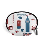 London Icons Symbols Landmark Accessory Pouches (Small)  Front