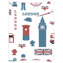 London Icons Symbols Landmark Back Support Cushion