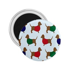 Dachshund Dog Cartoon Art 2.25  Magnets