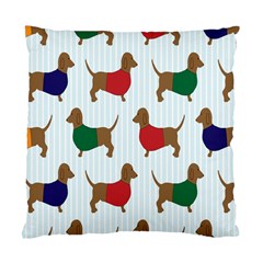 Dachshund Dog Cartoon Art Standard Cushion Case (One Side)