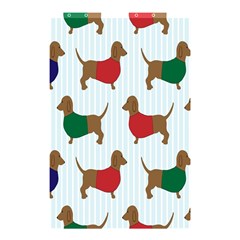 Dachshund Dog Cartoon Art Shower Curtain 48  x 72  (Small) 