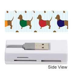 Dachshund Dog Cartoon Art Memory Card Reader (Stick) 