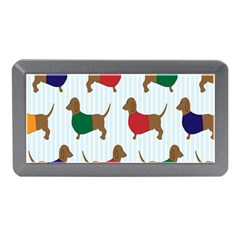 Dachshund Dog Cartoon Art Memory Card Reader (Mini)