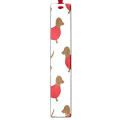 Dachshund Dog Cartoon Art Large Book Marks