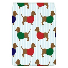 Dachshund Dog Cartoon Art Flap Covers (L) 