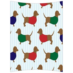 Dachshund Dog Cartoon Art Back Support Cushion