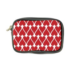 Hearts Pattern Seamless Red Love Coin Purse