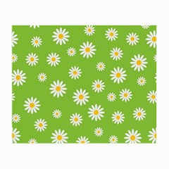 Daisy Flowers Floral Wallpaper Small Glasses Cloth by Celenk