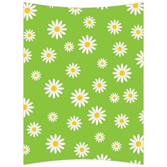 Daisy Flowers Floral Wallpaper Back Support Cushion