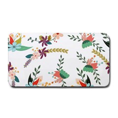 Floral Backdrop Pattern Flower Medium Bar Mats by Celenk