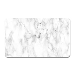 White Background Pattern Tile Magnet (rectangular) by Celenk