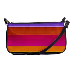 Stripes Striped Design Pattern Shoulder Clutch Bags by Celenk