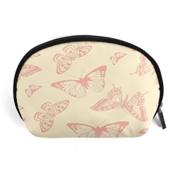 Butterfly Butterflies Vintage Accessory Pouches (large)  by Celenk