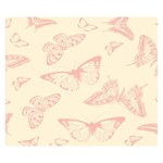 Butterfly Butterflies Vintage Double Sided Flano Blanket (Small)  50 x40  Blanket Front