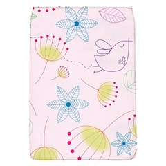 Floral Background Bird Drawing Flap Covers (s)  by Celenk